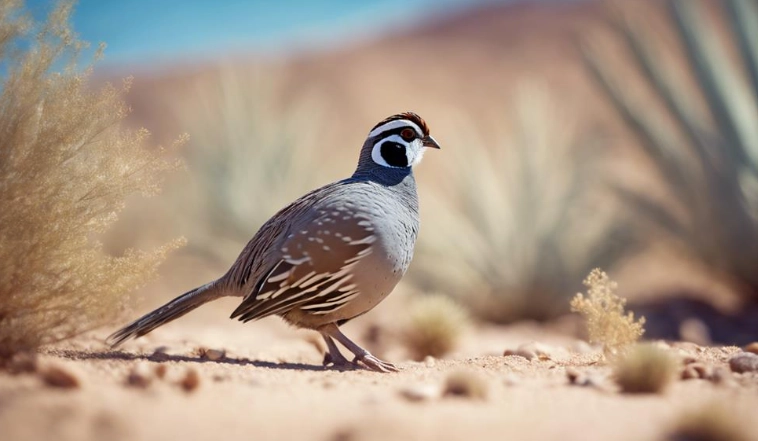 how to identify desert birds