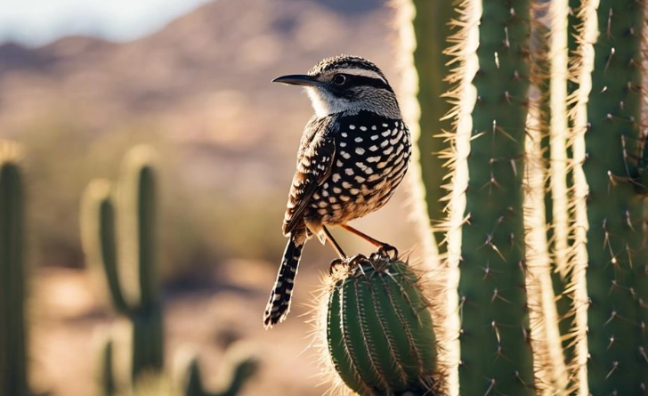 how to identify desert birds