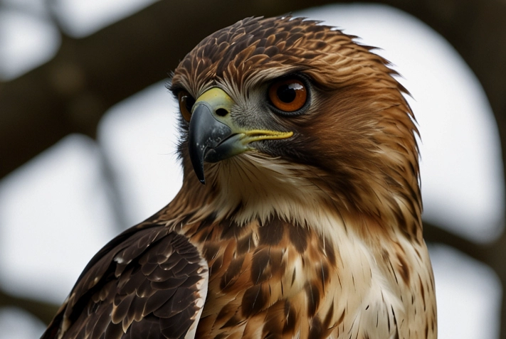 Red-tailed Hawk characteristics