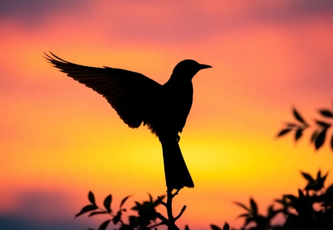 bird silhouette guide