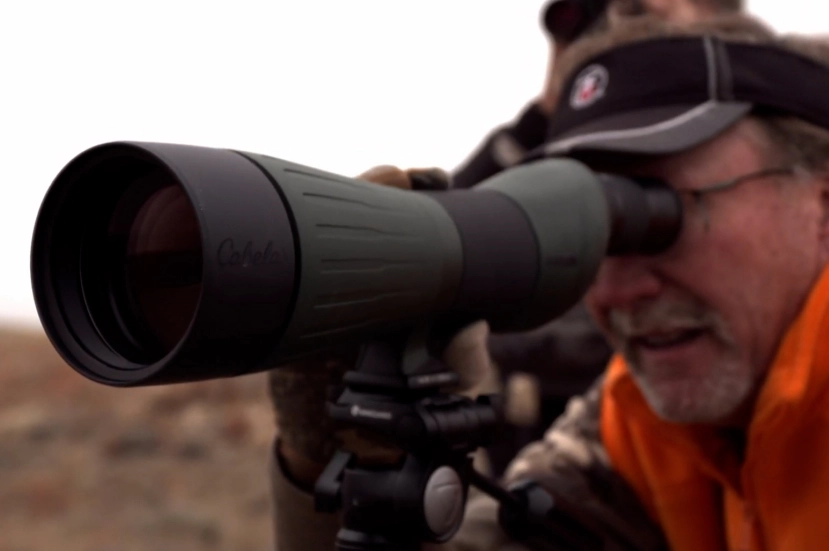 how far can you see with a spotting scope