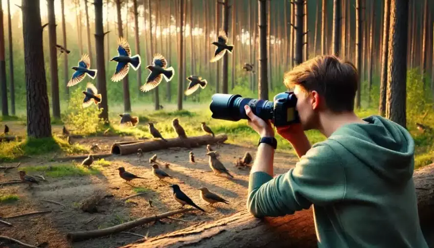 wildlife photography settings