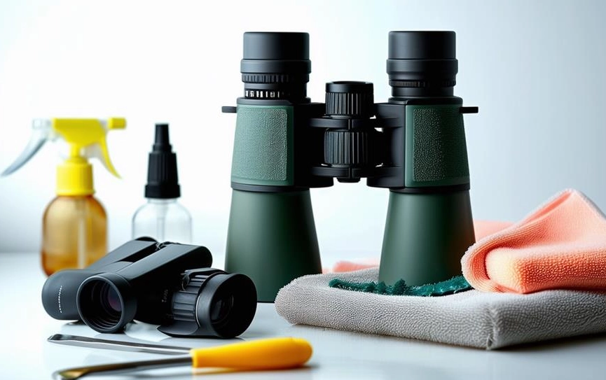 how to clean binoculars